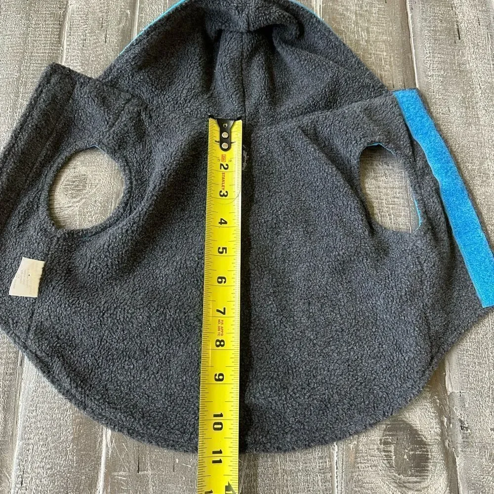 Dog Pet Blue Raincoat Jacket XS